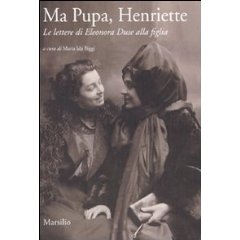 Copertina libro Ma pupa Henriette Eleonora Duse