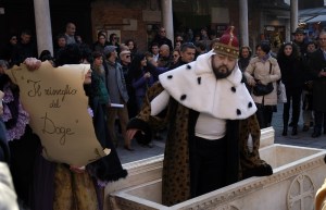 Manifestazione di protesta a Venezia
