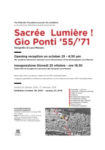 Sacrée Lumiére! Gio Ponti 